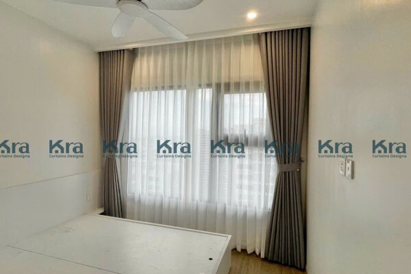 Giá rèm cửa sổ chống nắng, cách nhiệt, chống tia UV tại Vạn Phúc,Hà Đông