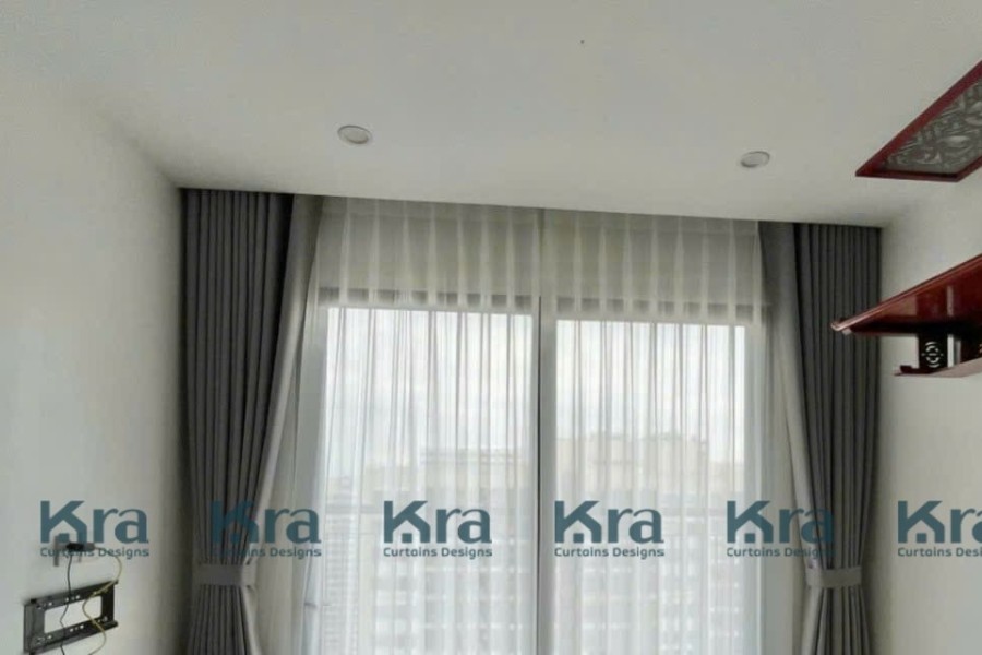 Rèm vải 2 lớp là gì? Ưu điểm và ứng dụng trong trang trí nội thất 