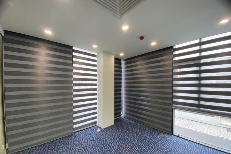 Giải pháp rèm cầu vồng công trình cho công ty – xưởng – coworking space