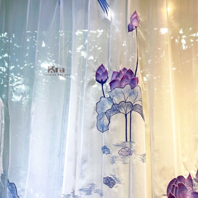 Rèm Thêu Tay Truyền Thống- Mã 05