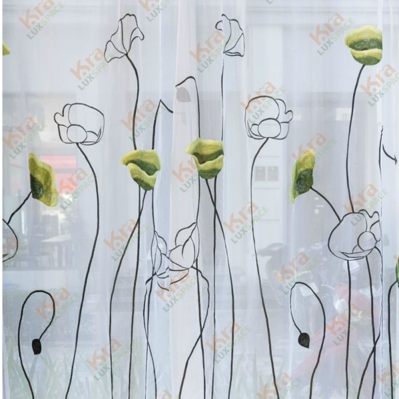 Rèm Thêu Tay Hiện Đại- Mã 03