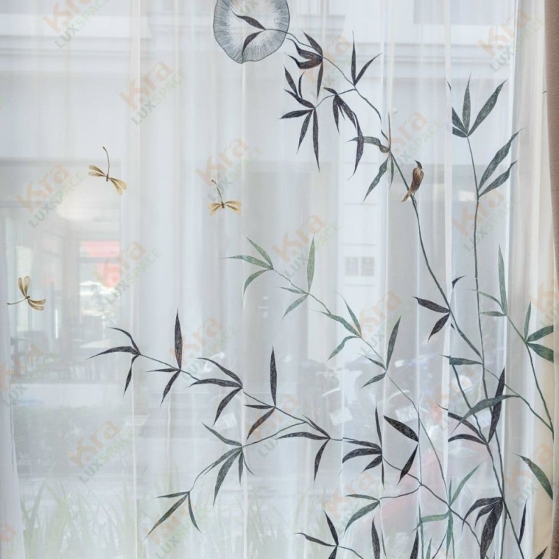 Rèm Thêu Tay Hiện Đại- Mã 01