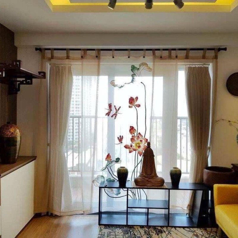 Rèm Thêu Tay Truyền Thống - Mã 02