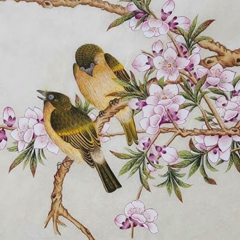 Rèm Thêu Tay Hiện Đại- Mã 04