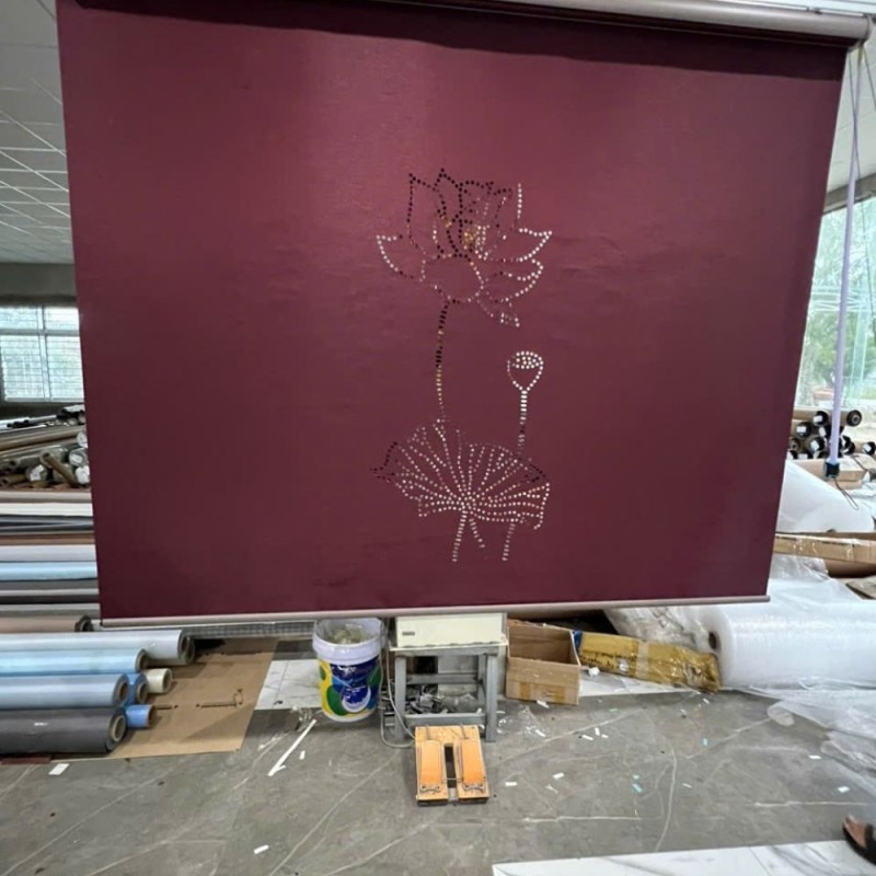 Rèm Ban Thờ Khắc Laser HQ Mã 02