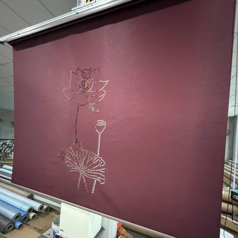 Rèm Ban Thờ Khắc Laser HQ Mã 02