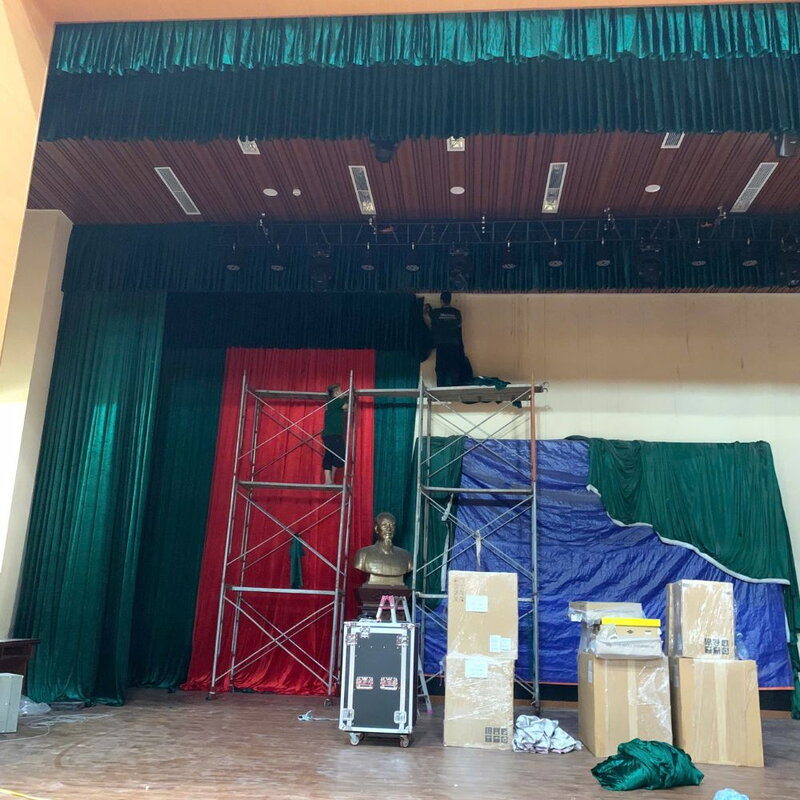 rèm phông SK02 hội trường, sân khấu