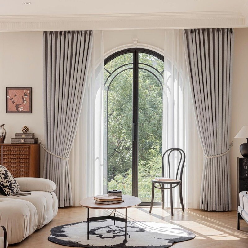 Rèm vải- LT 8011A-6 cao cấp