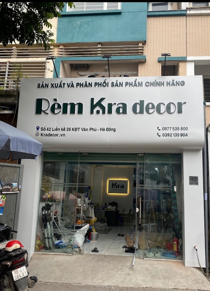 rèm cửa thương hiệu Kra decor