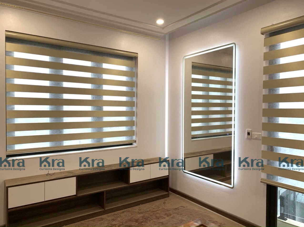 rèm cuốn cầu vồng 