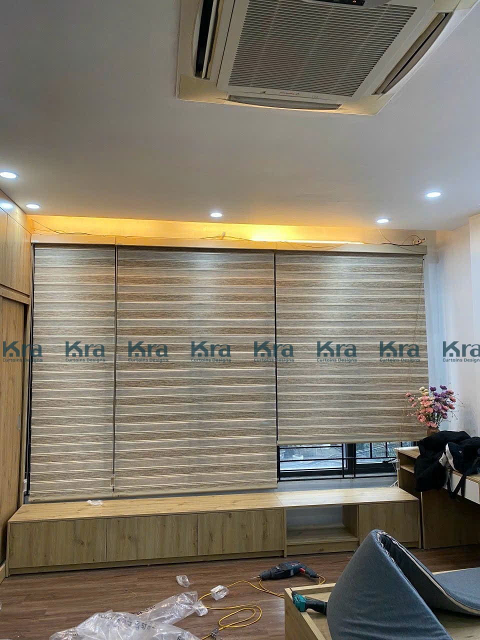 Rèm cửa cầu vồng hàn quốc