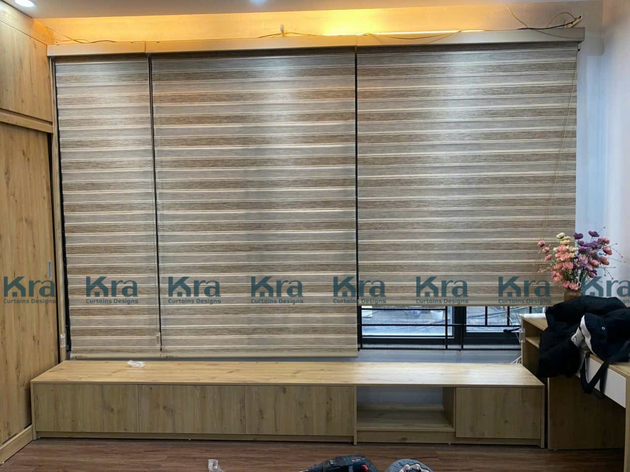 Rèm cuốn cầu vồng hàn quốc