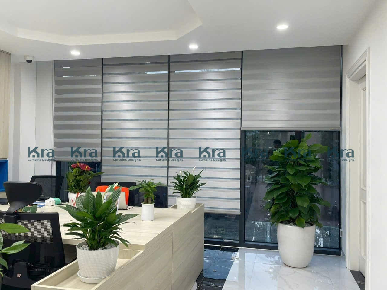 rèm cuốn cầu vồng 