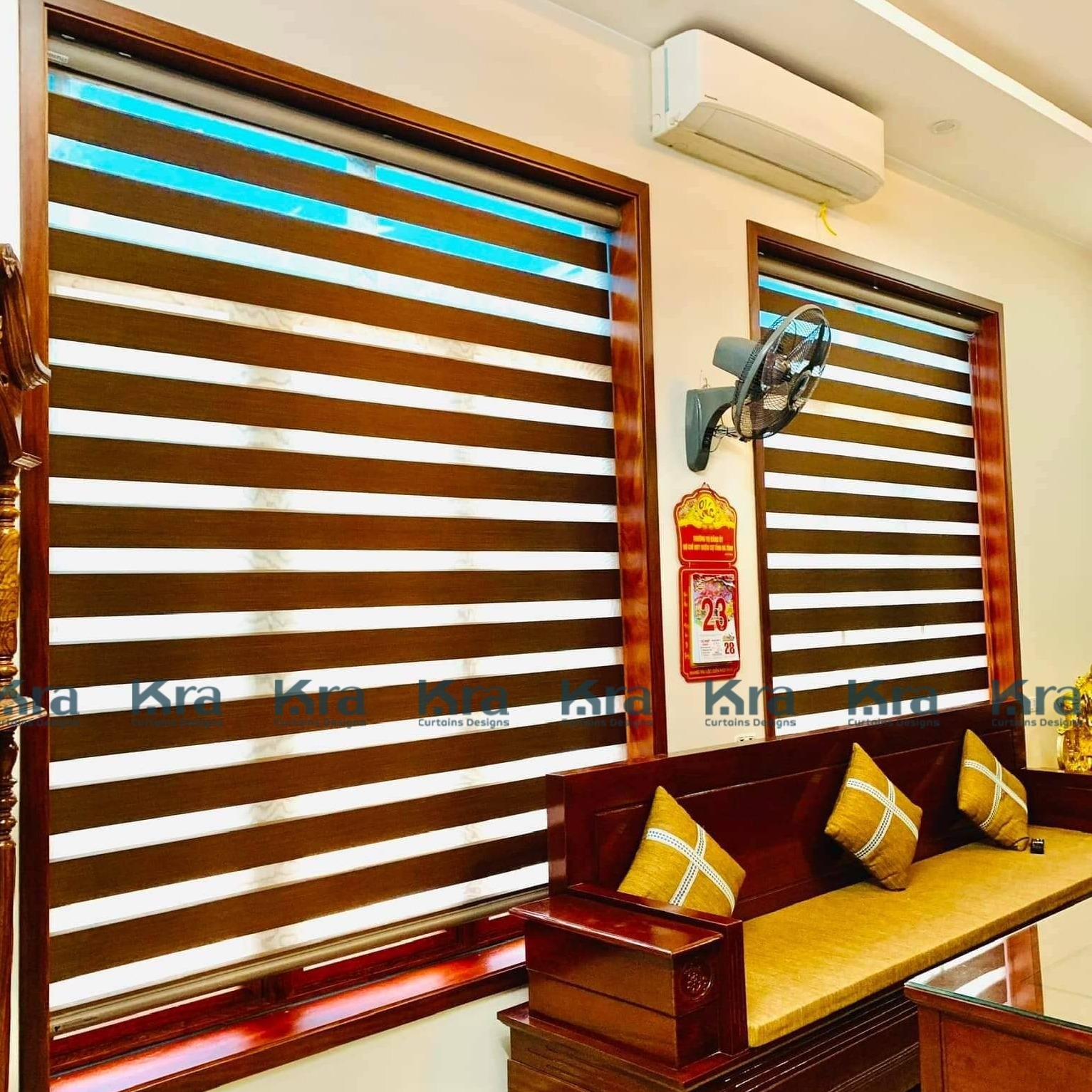 rèm cửa phòng khách