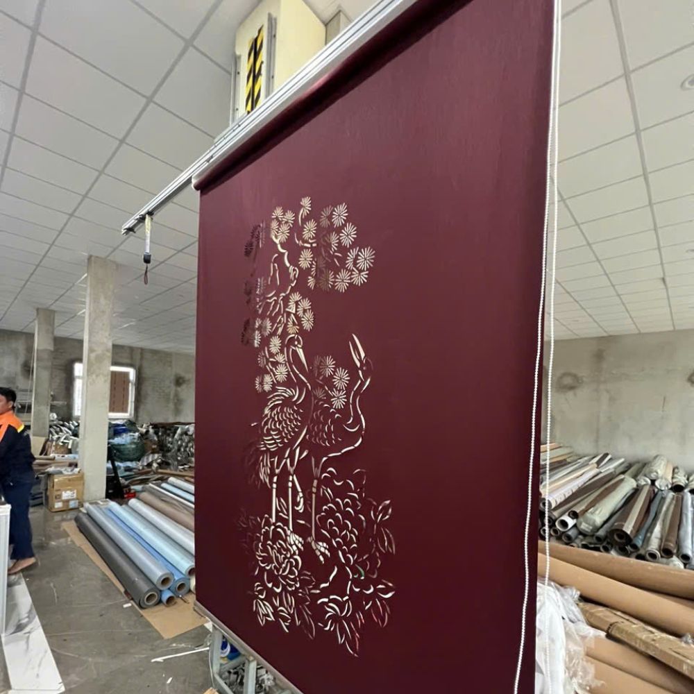 rèm ban thờ khắc laze hàn quốc