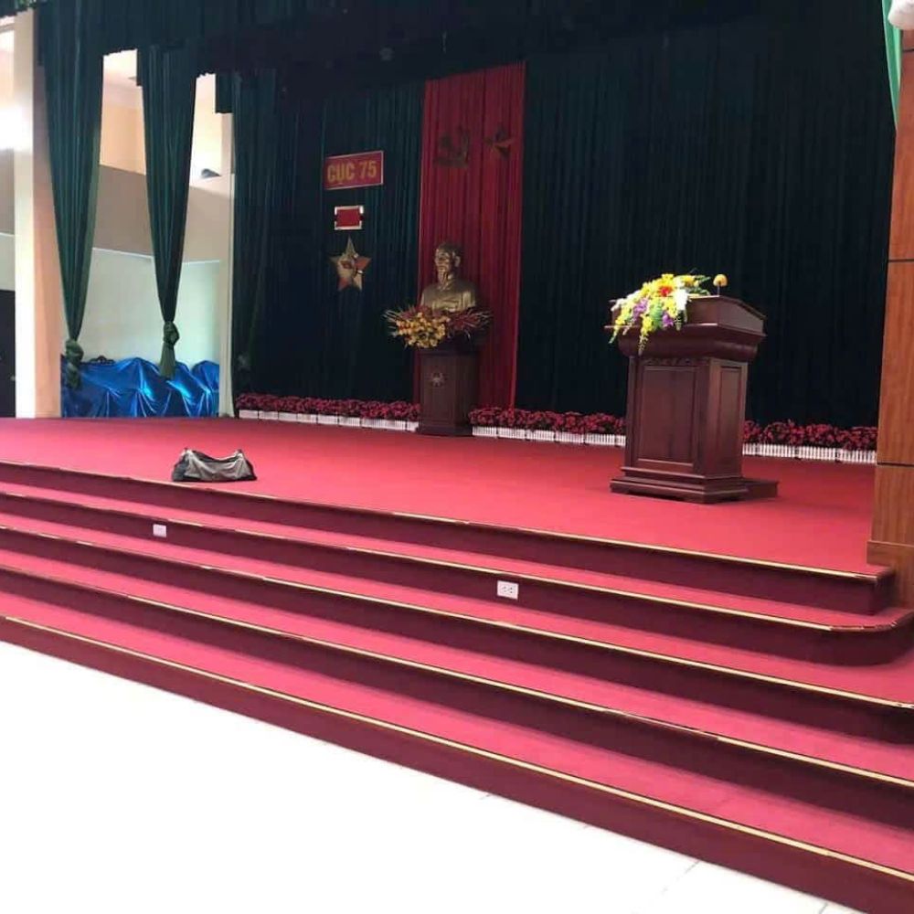 rèm phông hội trường